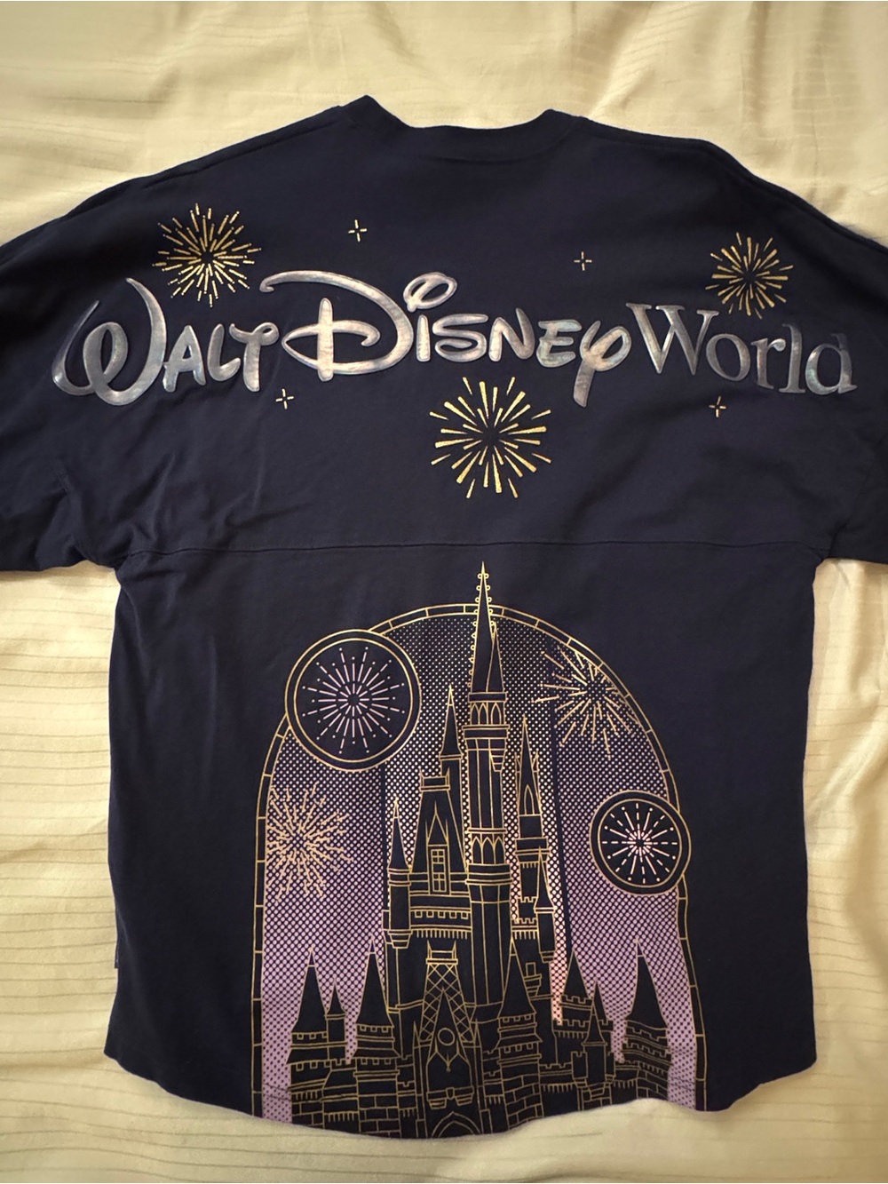 2025 Walt Disney World Castle Fireworks Spirit Jersey Adult XS Disney Parks